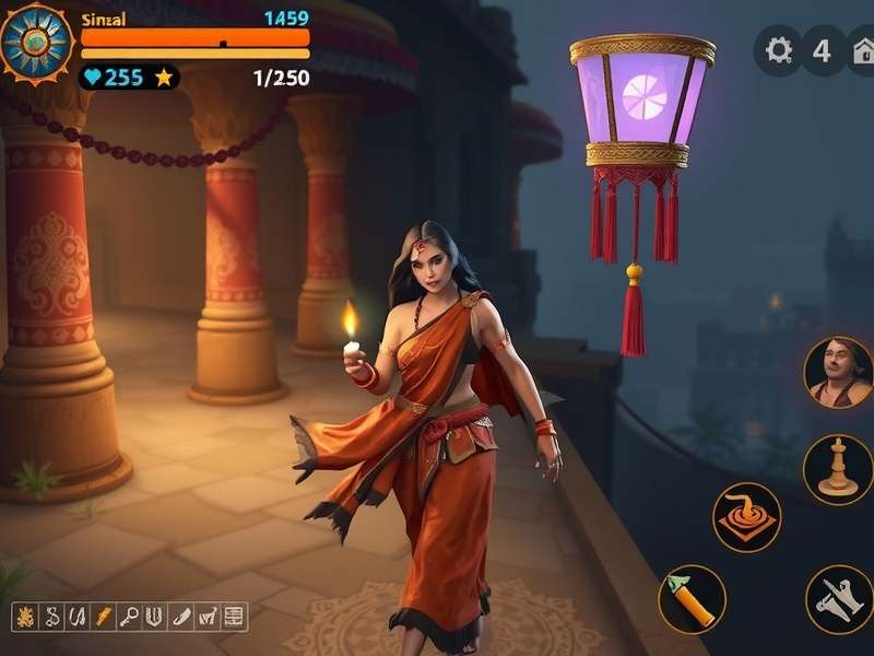 Fennel Grand Heroism gameplay screenshot showing character in action